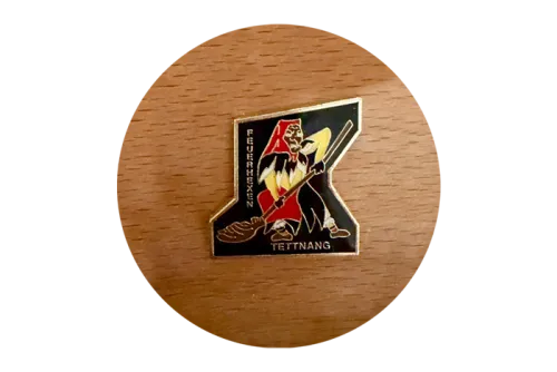 Feuerhexen Pin Schwarz